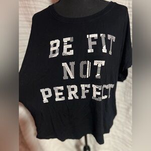 Chic Black Graphic Tee for Women